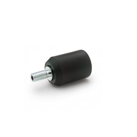 Otto Ganter Revolving Knob Spindle Steel, GN 595